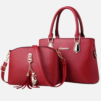 Ensemble sac à main et pochette bandoulière Noor