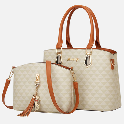 Ensemble sac à main et pochette bandoulière Noor