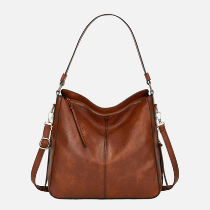 Grand sac à main hobo bandoulière Agathe