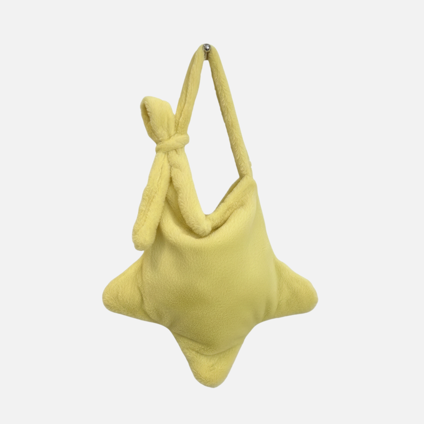 Grand sac à main cabas en peluche imprimé léopard et étoile Stella