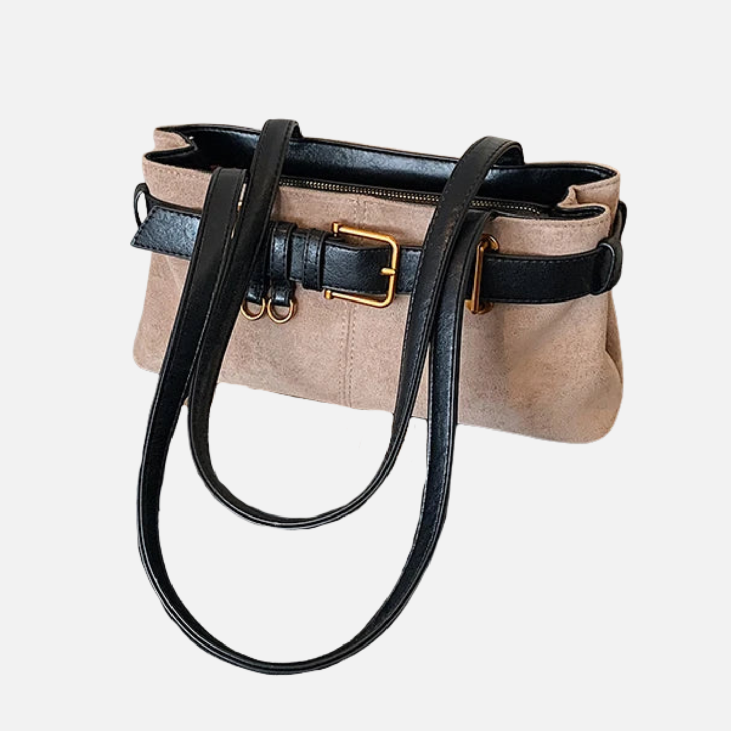 Grand sac à main cabas avec finitions dorées Victoire