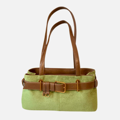 Grand sac à main cabas avec finitions dorées Victoire