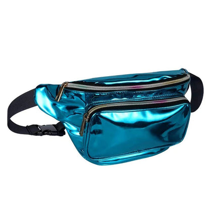 Sac banane holographique brillant tendance Lucette