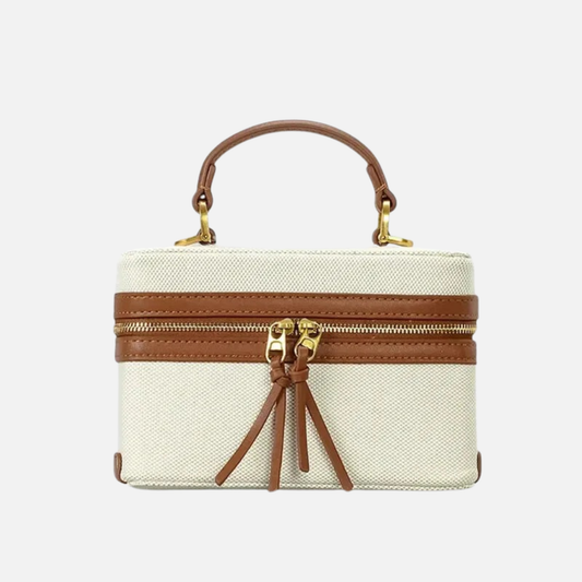 Petit sac à main bandoulière en toile Artemis