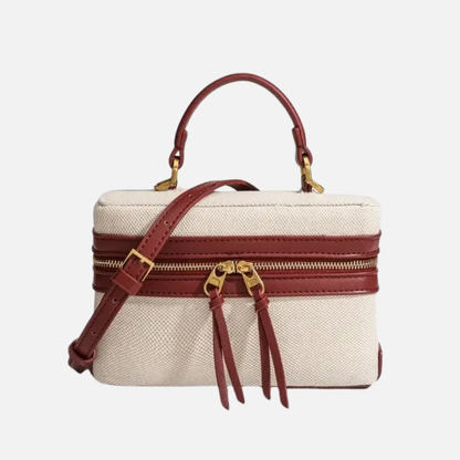 Petit sac à main bandoulière en toile Artemis