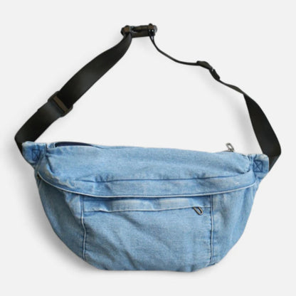 Sac banane XL en jean tendance Adeline