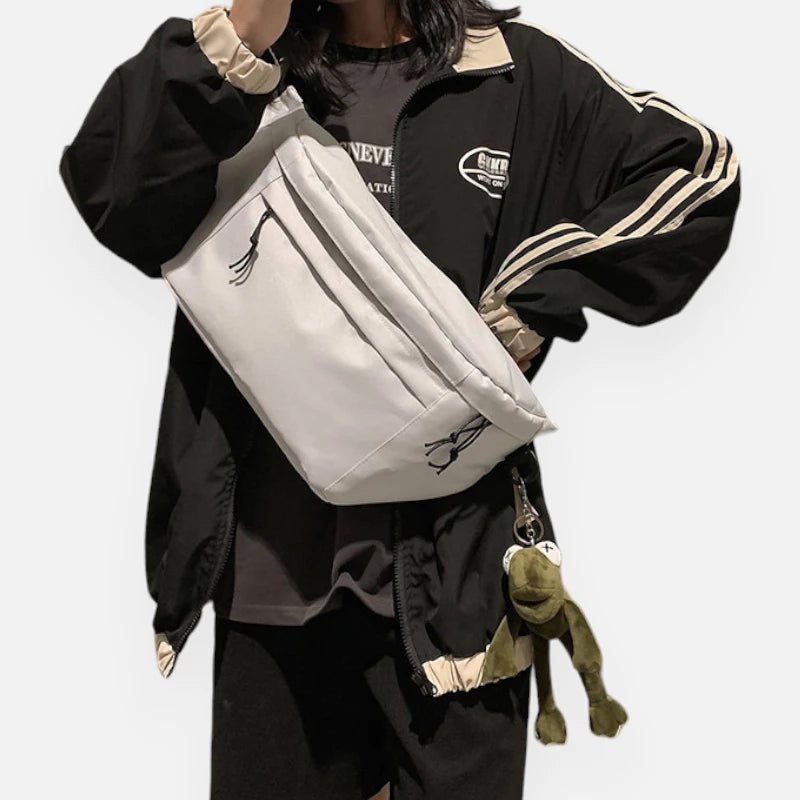 Sac banane XL en tissu tendance Francine