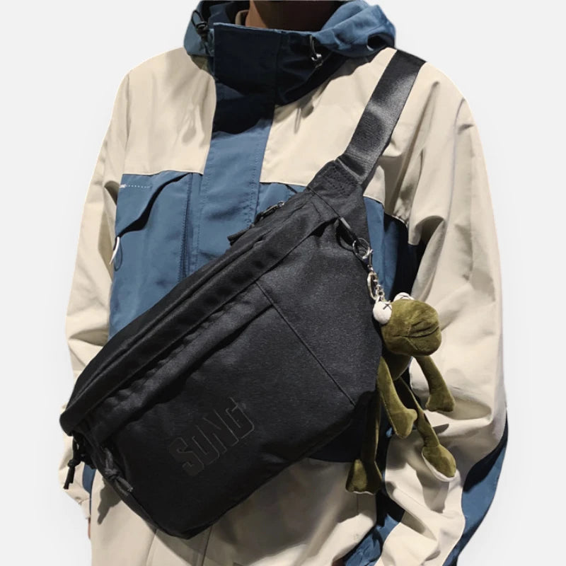 Sac banane XL en tissu tendance Corinne