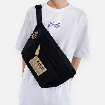 Sac banane XL en tissu tendance Odile