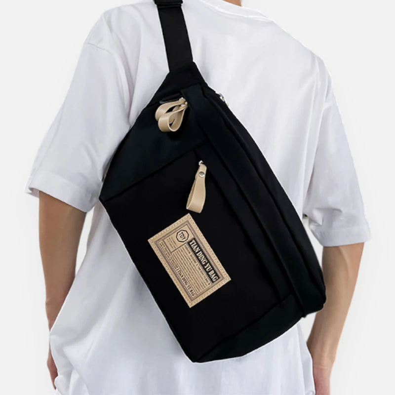 Sac banane XL en tissu tendance Odile