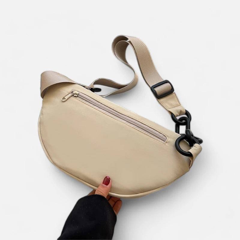 Grand sac banane tendance à bandoulière Pauline