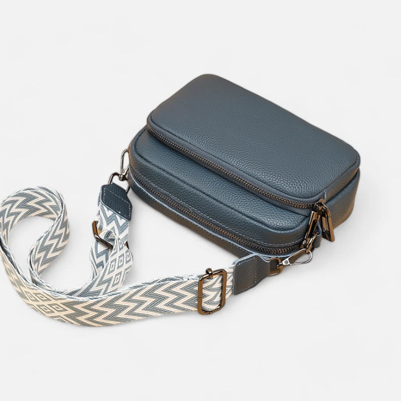 Sac banane cuir rectangulaire à bandoulière Gabrielle