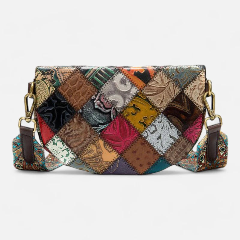 Sac banane vintage à bandoulière Béatrice