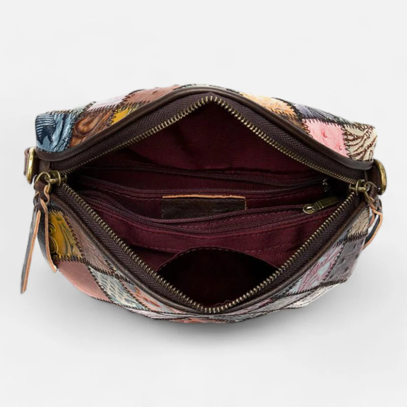 Sac banane vintage à bandoulière Béatrice