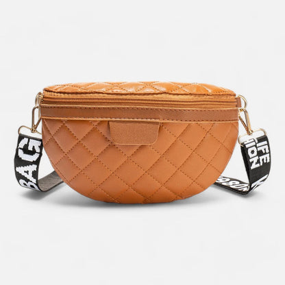 Sac banane matelassé à bandoulière Sidonie