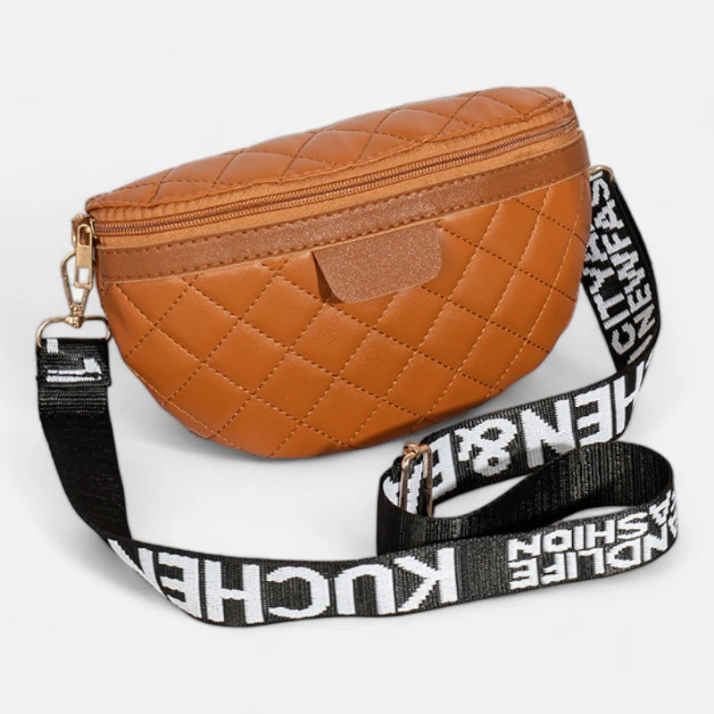 Sac banane matelassé à bandoulière Sidonie