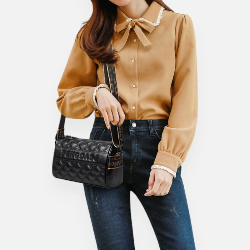 Sac banane bandoulière matelassé rectangulaire Clarice