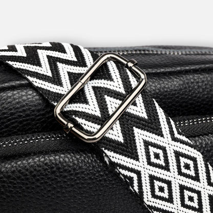 Sac banane cuir rectangulaire à bandoulière Gabrielle