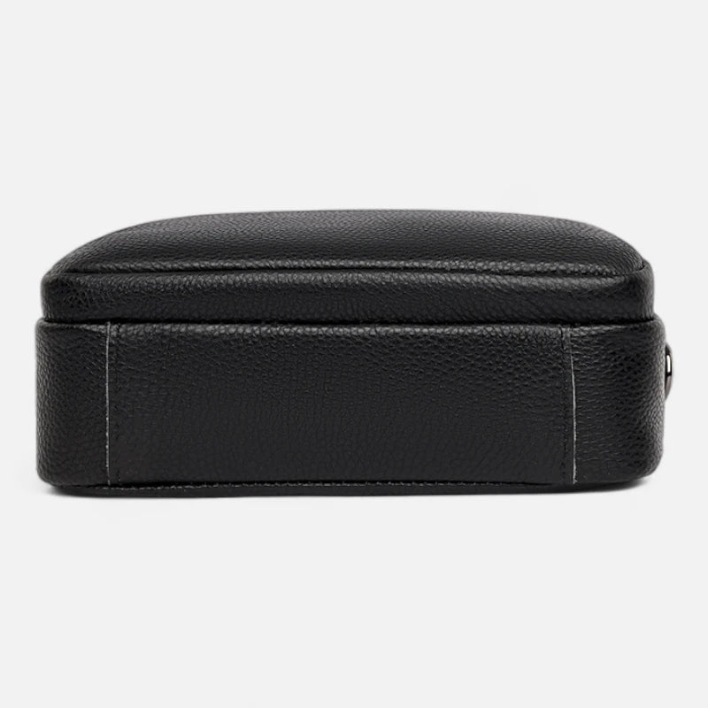 Sac banane cuir rectangulaire à bandoulière Gabrielle