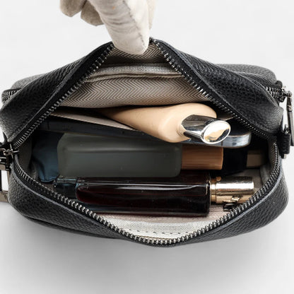 Sac banane cuir rectangulaire à bandoulière Gabrielle