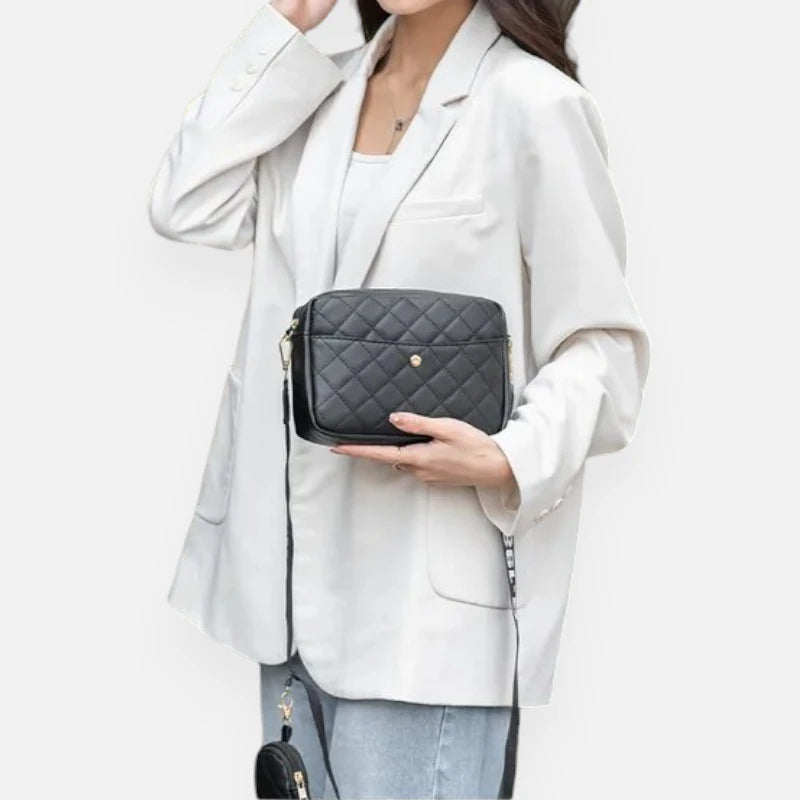 Sac banane matelassé rectangulaire Antoinette