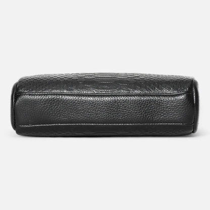 Sac banane chic imitation croco à bandoulière Madeleine