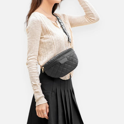 Sac banane matelassé à bandoulière Sidonie