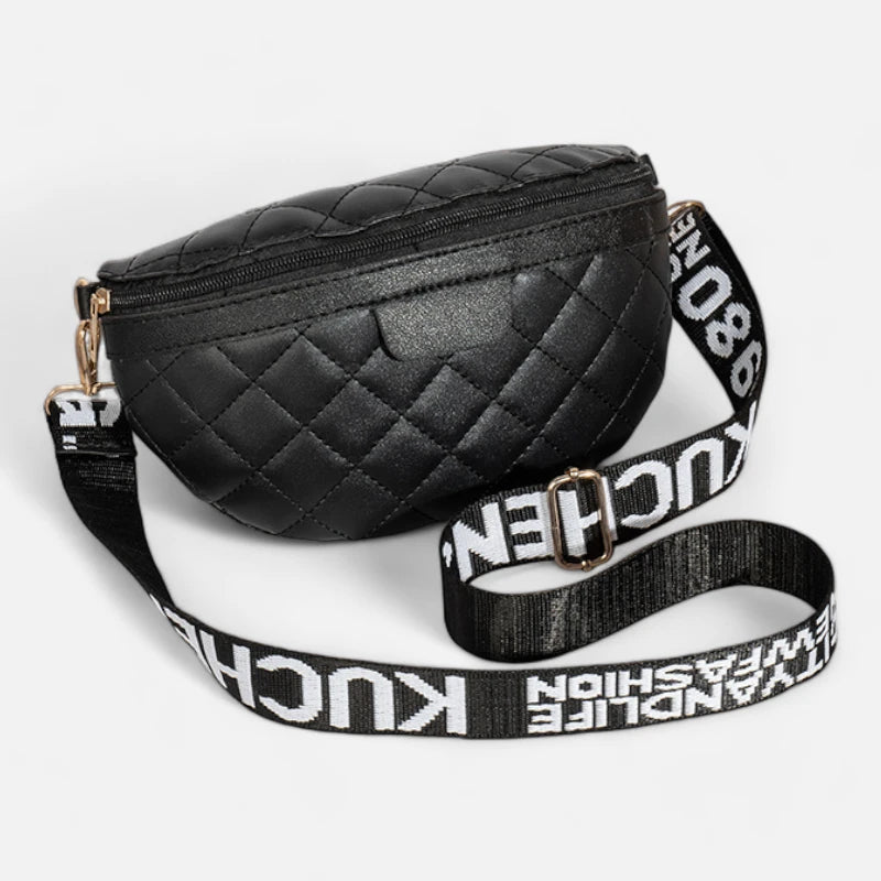 Sac banane matelassé à bandoulière Sidonie