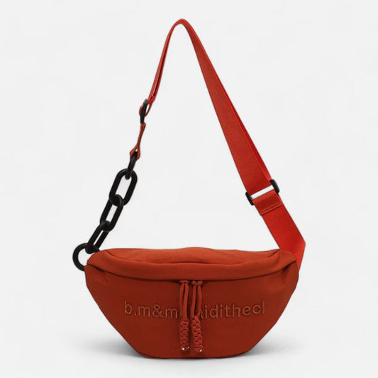 Grand sac banane tendance à bandoulière Pauline