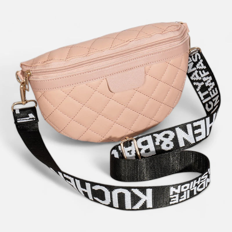 Sac banane matelassé à bandoulière Sidonie