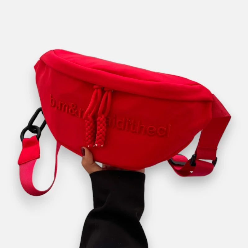 Grand sac banane tendance à bandoulière Pauline