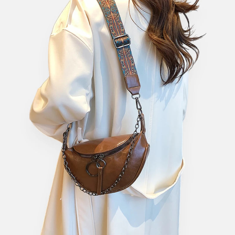 Sac banane bandoulière chic Émilie