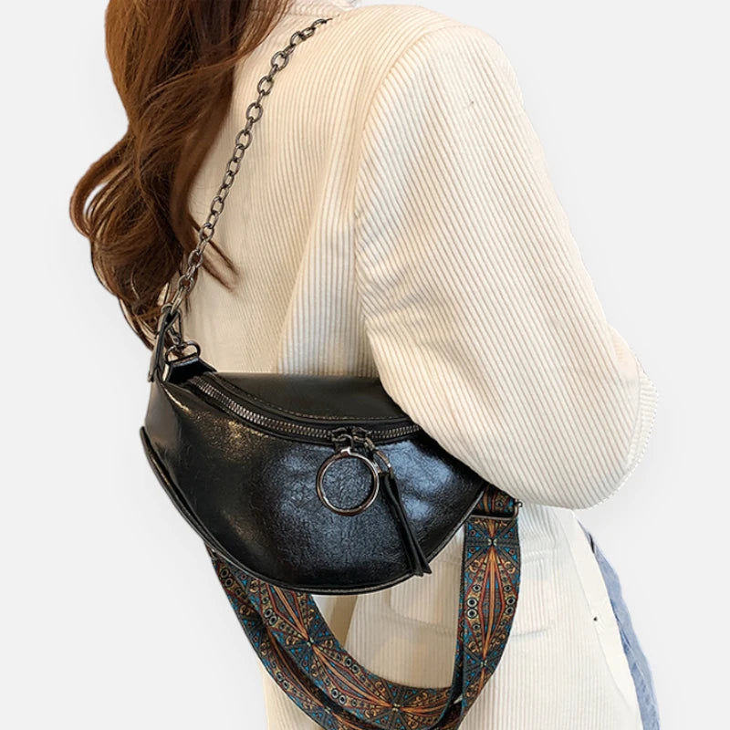 Sac banane bandoulière chic Émilie