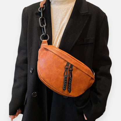 Grand sac banane bandoulière Margaux