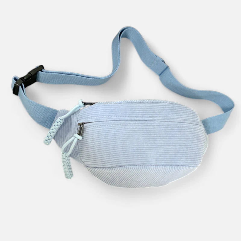 Sac banane velours côtelé tendance Alice