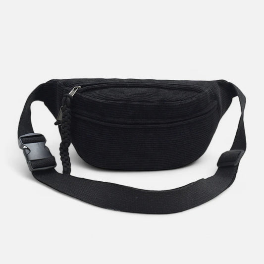 Sac banane velours côtelé tendance Alice