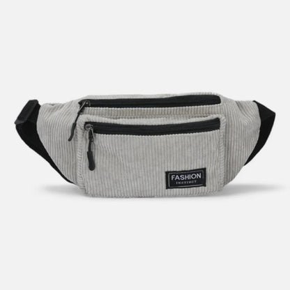 Sac banane velours rectangulaire Suzanne