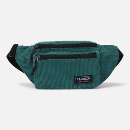 Sac banane velours rectangulaire Suzanne