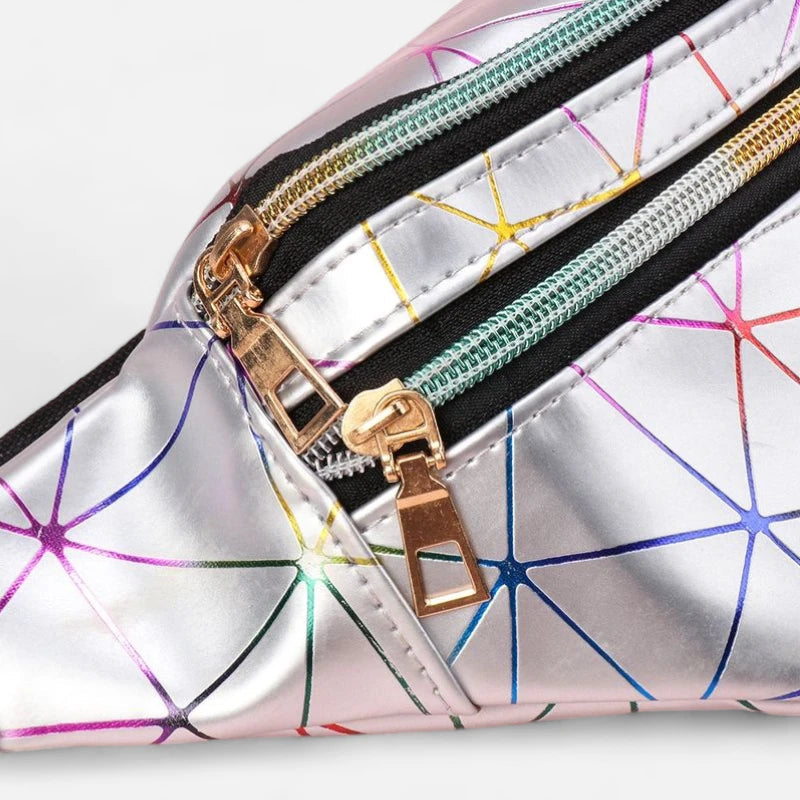 Sac banane holographique tendance Solange