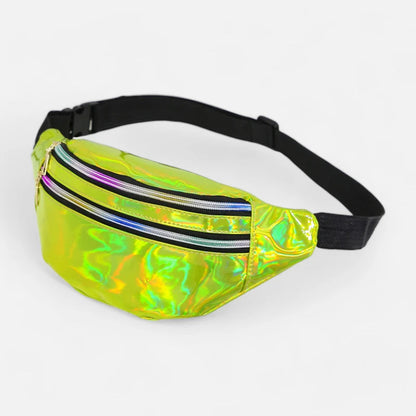 Sac banane holographique brillant tendance Mélodie