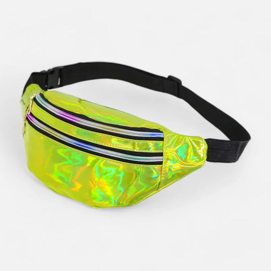 Sac banane holographique brillant tendance Mélodie