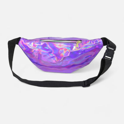 Sac banane holographique brillant tendance Mélodie