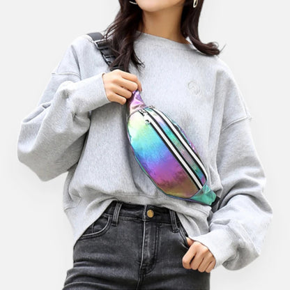 Sac banane holographique tendance Luna