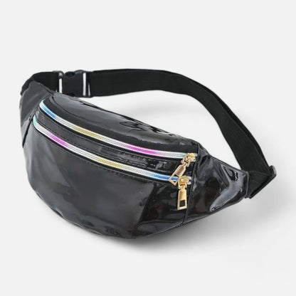 Sac banane holographique brillant tendance Mélodie