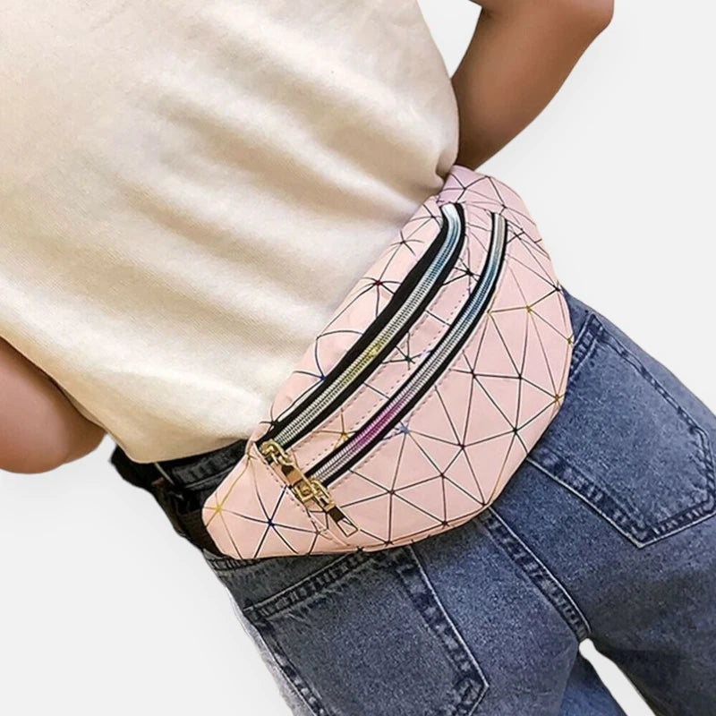 Sac banane holographique tendance Solange