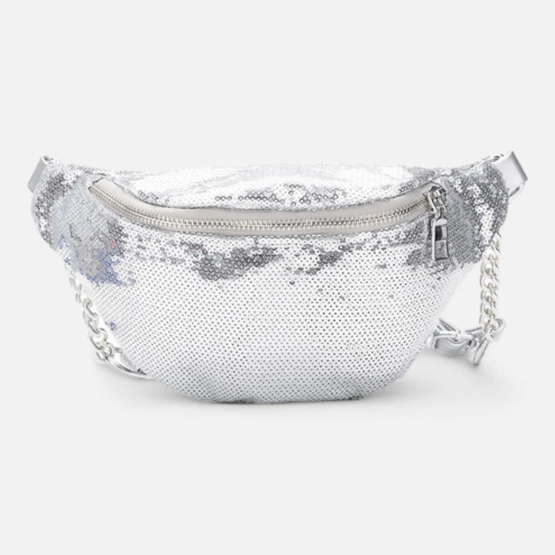 Sac banane sequin chic à bandoulière Vivette