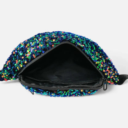 Grand sac banane sequin tendance Stella