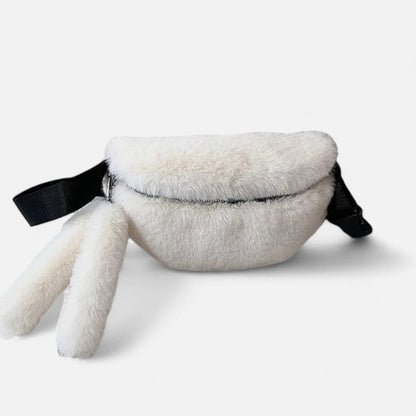 Sac banane peluche chic Clarisse