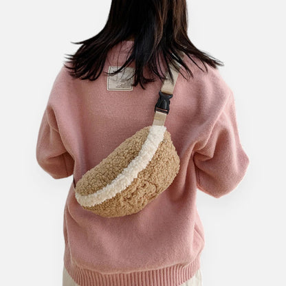 Sac banane moumoute avec ourson Ophélie