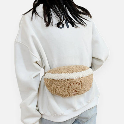 Sac banane moumoute avec ourson Ophélie